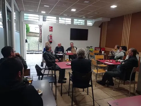 Tertulia en la Casa del Pueblo de Ordizia
